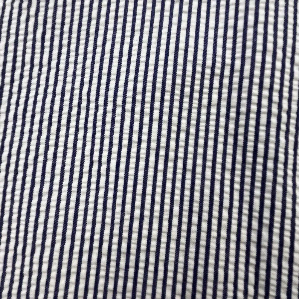Brooks Brothers Seersucker Pants Mens 34x28 Blue Stripe Cotton Chino Hudson Fit